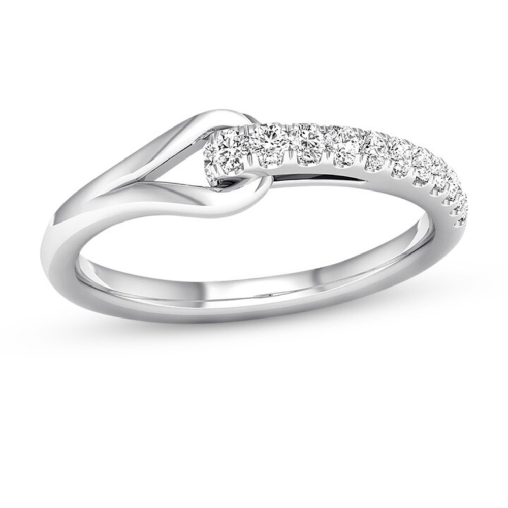 Love + Be Loved Diamond Ring 1/4 ct tw - Sterling Silver